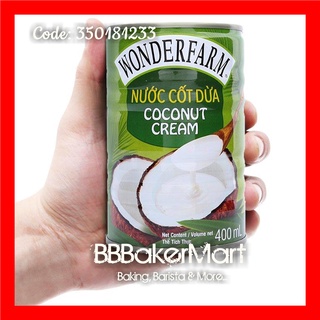 Nước cốt dừa lon WONDERFARM - 400ml
