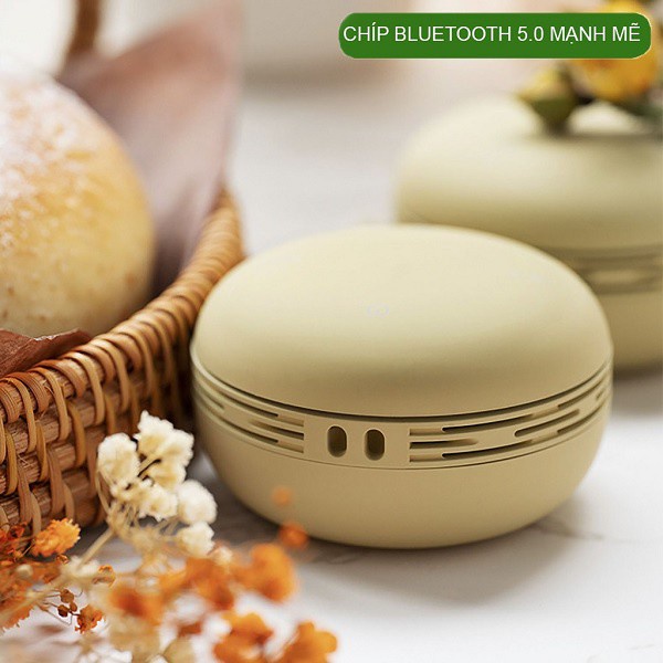 Loa Bluetooth mini InPods BURGER - Loa di động-Âm Thanh Super Bass Ghép Đôi TWS