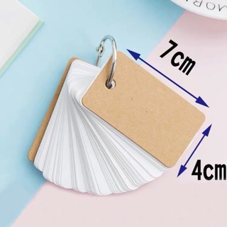 FLASHCARD trắng ghi từ vựng 400 tờ
