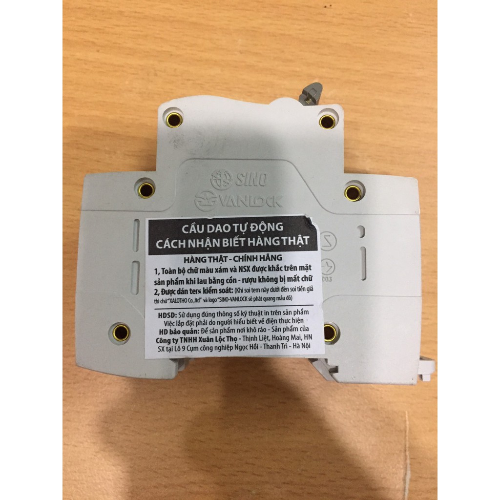 CB ĐÔI 2PHA 40A SINO,CẦU DAO TỰ ĐỘNG SINO 16A,20A,25A,32A,40A,50A,63A,APTOMAT 2PHA