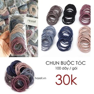 TÚI ZIP 100 SỢI THUN CỘT TÓC SIÊU CHẮC HÀNG ĐẸP