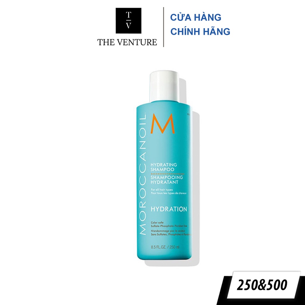 Combo Dầu Gội &amp; Xả Moroccanoil Hydrating Chính Hãng - 250ml