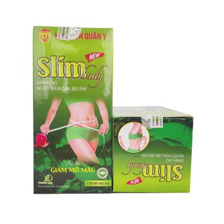 Bộ 2 Hộp Giảm Cân Slim Body New Học Viện Quân Y/ Dành cho người cơ địa khó giảm