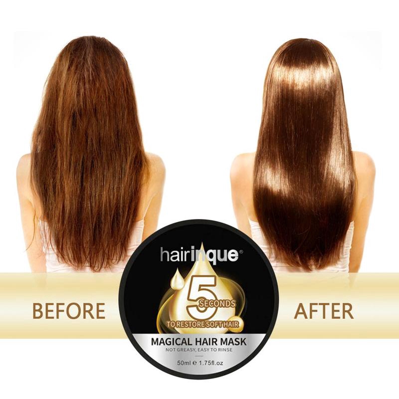 Mặt Nạ Ủ Tóc Dưỡng Ẩm Nuôi Dưỡng Phục Hồi Tóc Hư Tổn 5s Hairinque