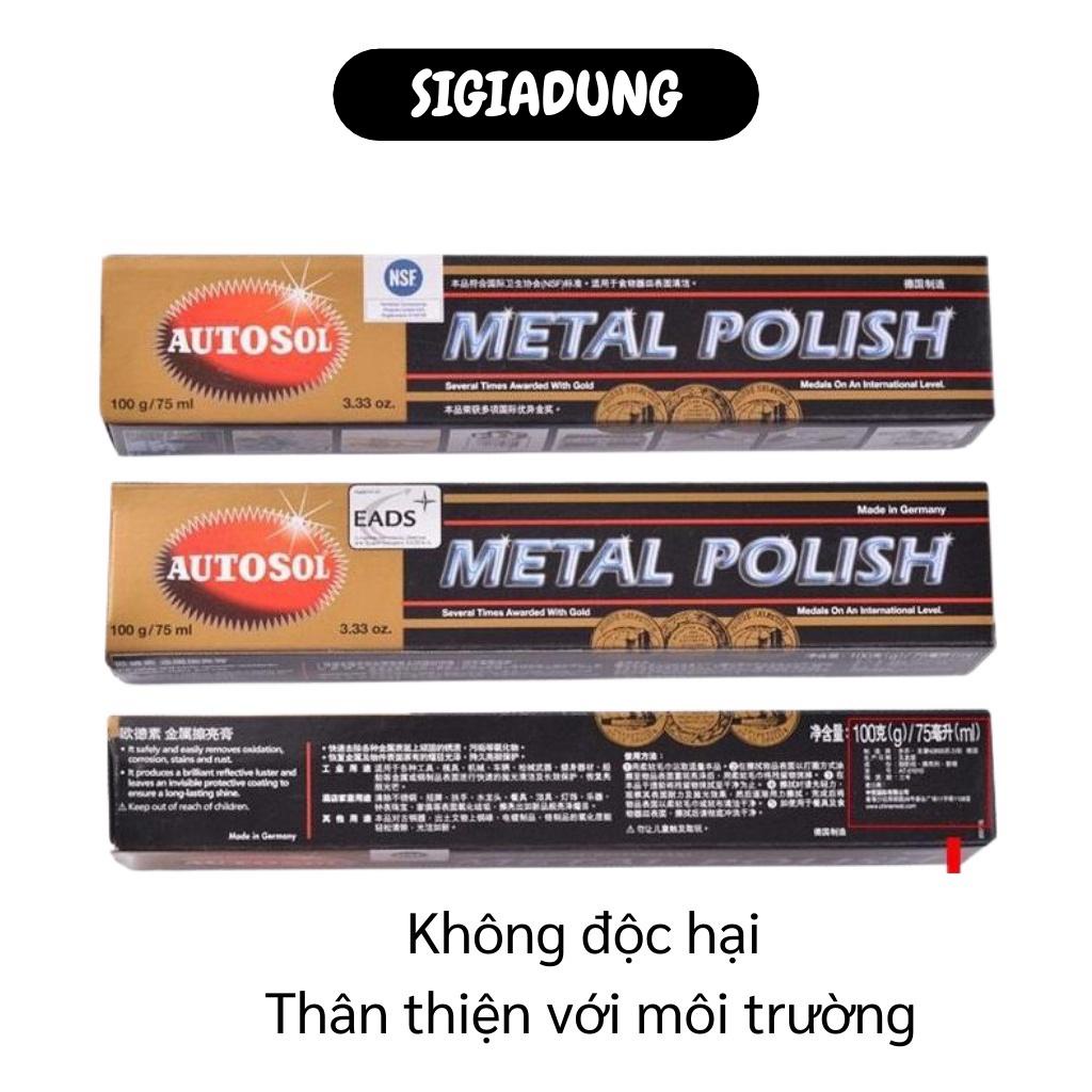 GIÁ SỈ Kem đánh bóng kim loại Metal Polish, làm sạch mọi kim loại như nhôm, đồng, inox... không độc hại 6524