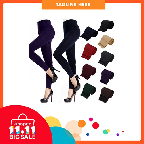 Phấn Phủ Dạng Nén [Fresh]❀Quần Legging Dày Giữ Ấm Cho Nữ