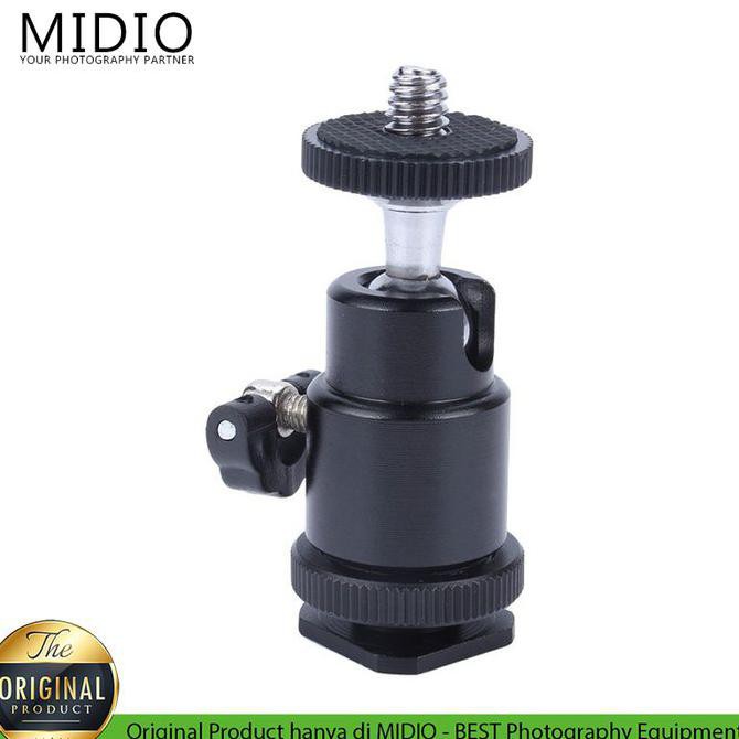 Đầu Bi Mini Midio S2 Cho Máy Ảnh 1 / 4