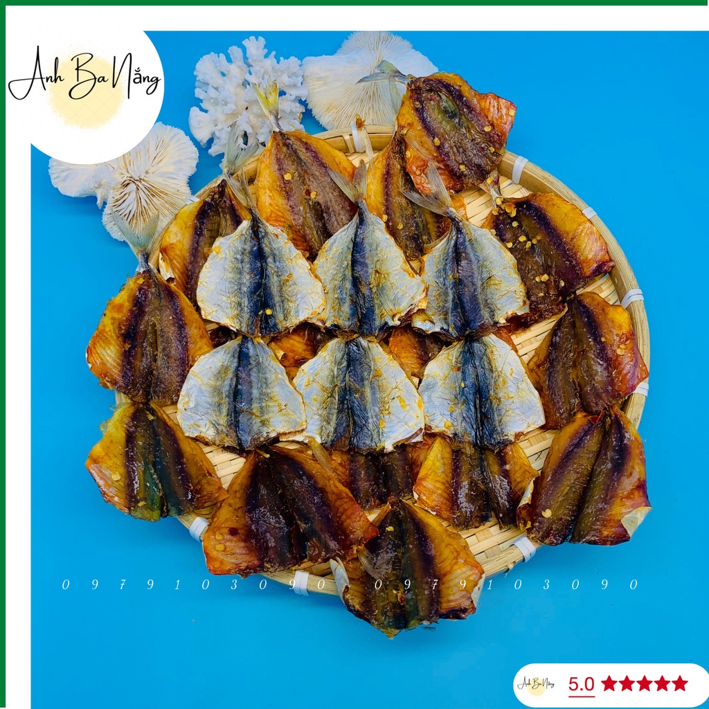 Khô Cá Chỉ Vàng Xẻ Ướp Sẵn Không Xương , Khô Biển Cá Chỉ Vàng Luôn HOT Ăn Là Ghiền - ANH BA NẮNG