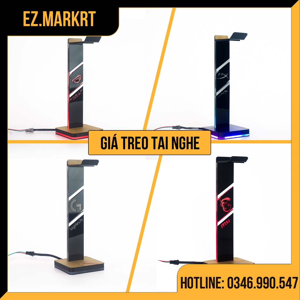Giá Treo Tai Nghe EZPC Basic LED RGB Digital | Ez.Market