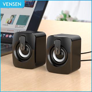 Loa mini USB 2.0 di động Âm thanh nổi cho máy tính Máy tính để bàn Máy tính xách tay