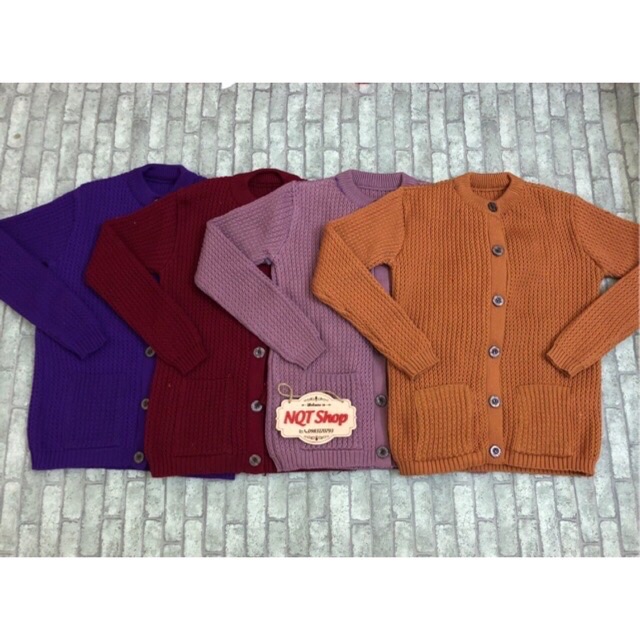 Áo Len Bà Già, Người Già, Người Lớn Tuổi Kiểu Mở Cúc | BigBuy360 - bigbuy360.vn