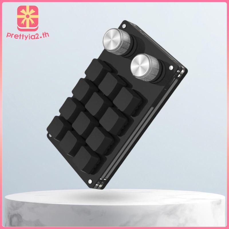 Bàn Phím Cơ USB Mini 12 Phím Prettyia2 Chất Lượng Cao