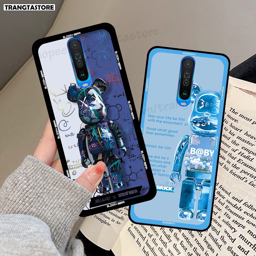 Ốp Xiaomi Redmi K20 / K20 Pro - K30 / K30 5G in hình gấu Bearbrick,Mountain,xanh,đen,đỏ giá rẻ