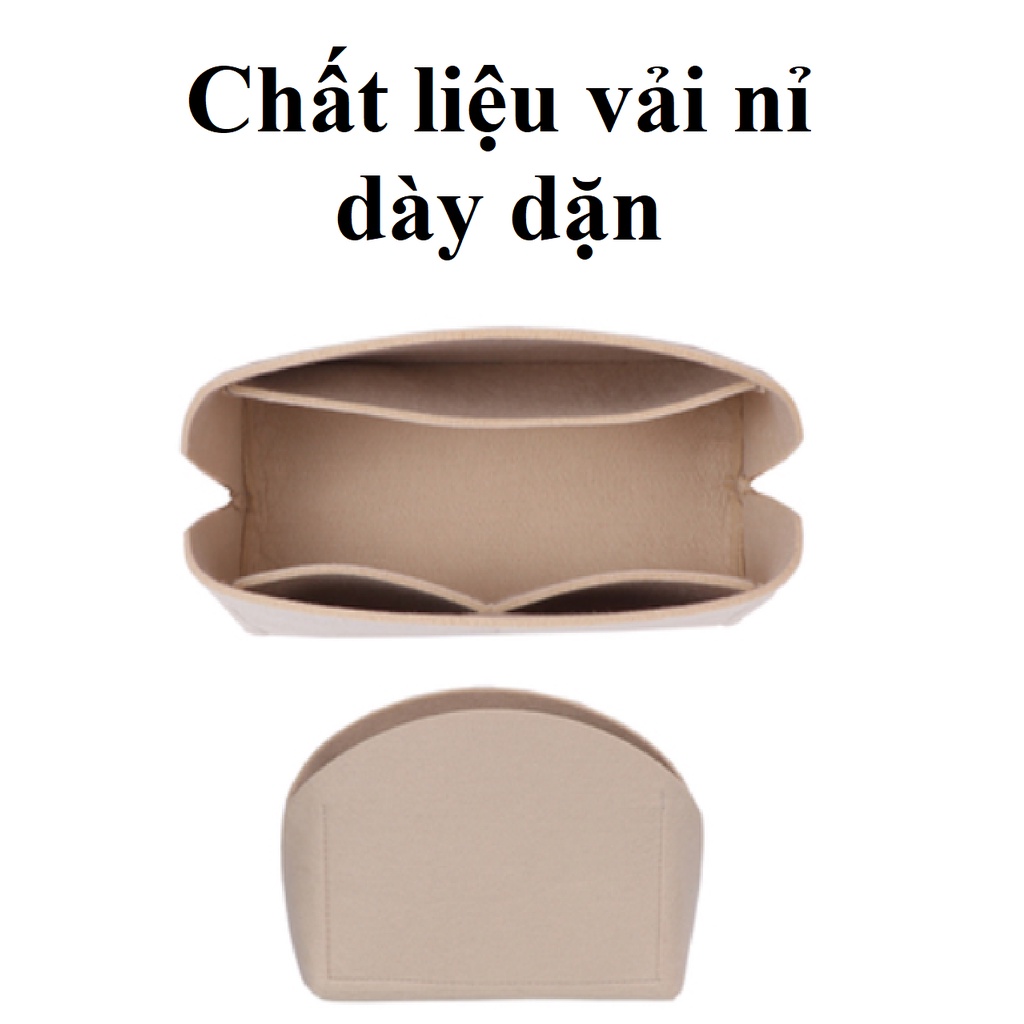 Lót/ruột túi LV ALMA giúp giữ form túi