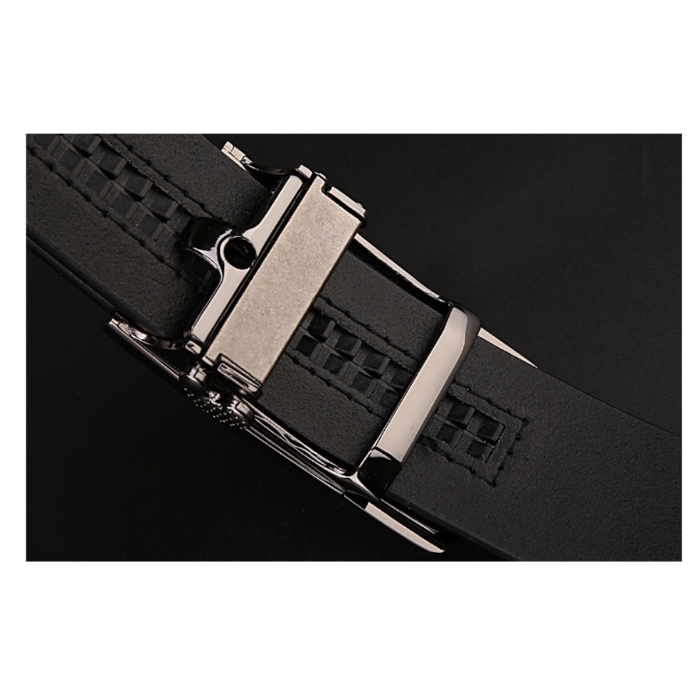 Thắt lưng nam da bò nguyên tấm mặt khóa tự động cao cấp phong cách mới