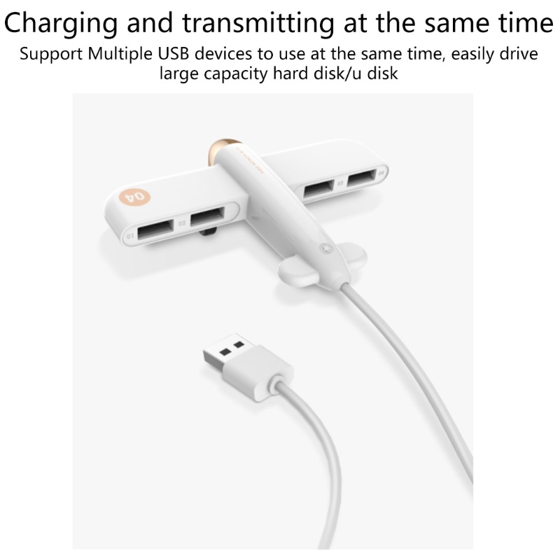 Bộ Chia 4 Cổng USB 2 0 Kèm Sạc Và Điện Áp Sự Bảo Vệ