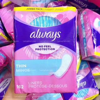 Bvs Hằng Ngày Always Siêu Mỏng – No Feel Protection