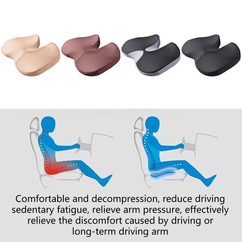 Đệm Xốp Hoạt Tính Lót Ghế Ngồi Xe Hơi Giảm Đau Thoải Mái