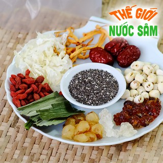 Chè dưỡng nhan set nấu được 5 - 8 chén - THẾ GIỚI NƯỚC SÂM