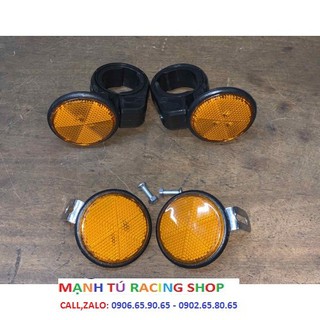 Mắt mèo phản quang phuộc trước và dè sau xe máy