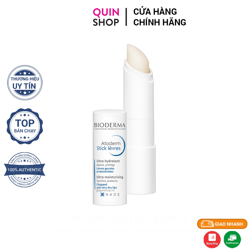 Son Dưỡng Bioderma Atoderm Levres Stick Hydratant