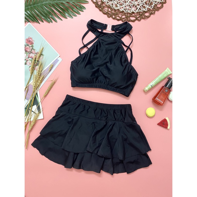 Bikini Hai Mảnh Yếm Váy 2 Tầng   | BigBuy360 - bigbuy360.vn