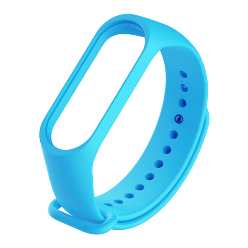 Dây Đeo Thay Thế Bằng Silicone Mềm Cho Xiaomi Mi band 7 6 5 4 3 Mi band 5 4 3
