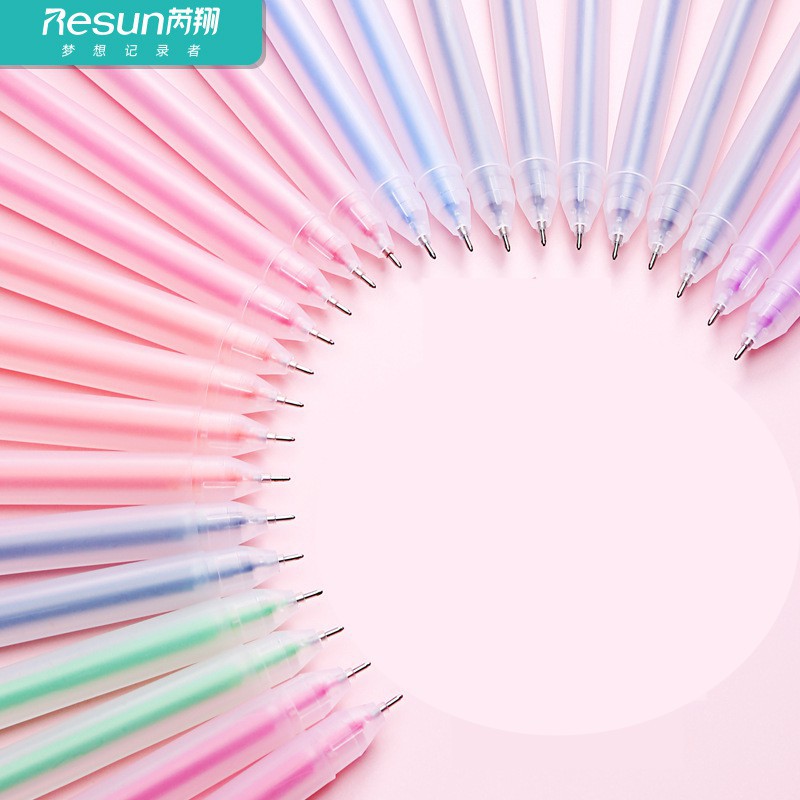 Bút Mực Gel 12 Màu Sắc Độc Đáo