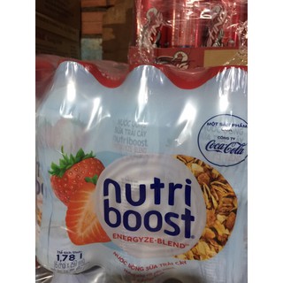 Lốc 6 chai Sữa Nutri Boost - MẪU MỚI