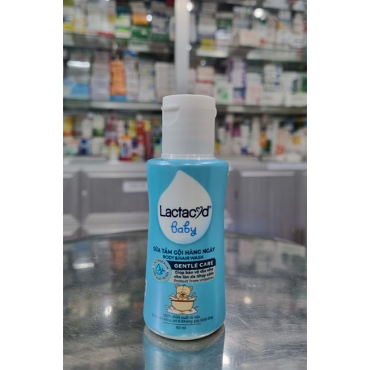 LACTACYD baby  Gentle care - Sữa tắm gội hàng ngày với công thức riêng biệt dùng cho trẻ sơ sinh và trẻ nhỏ
