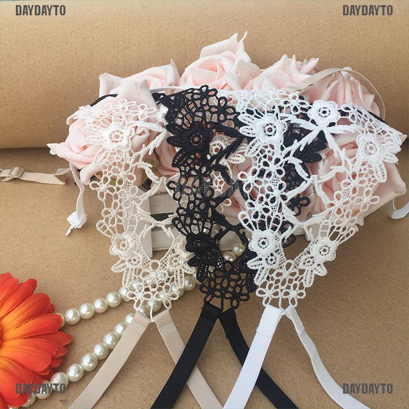 Daydayto Áo lót Hình Bướm Dây Chéo Sau Lưng Gợi Cảm Có Khóa Cài