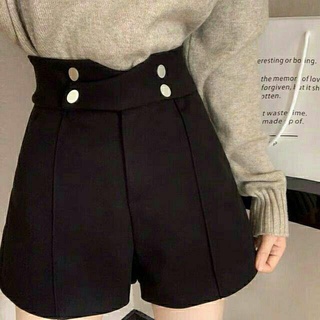 Quần Short Nữ Cạp Cao 4 Khuy Chất Vải ViTex Chống Nhăn