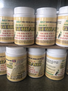 PHÂN BÓN LÁ 7-5-44+TE GERRARD 100gr