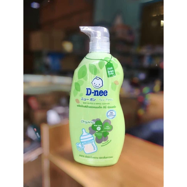 Nước rửa bình sữa Dnee dạng chai 620ml