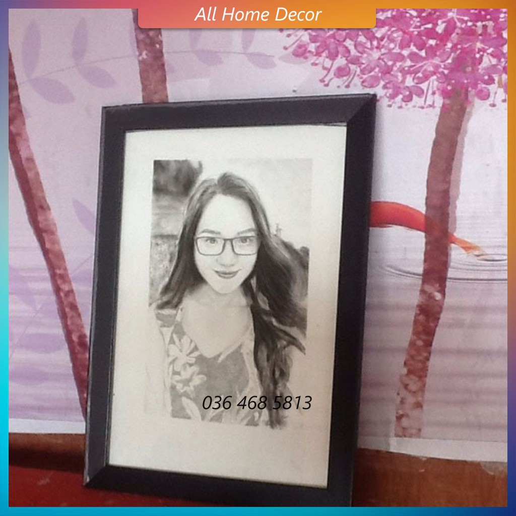 Khung ảnh A3 Alpha, khung tranh treo tường 30x42