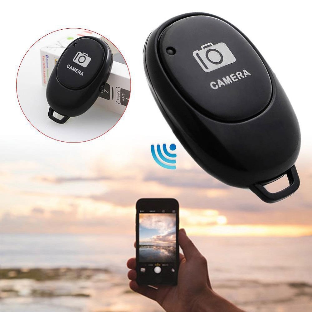 Camera Shutter Remote Control Bluetooth Wireless Selfie Button Clicker for Android IOS Smartphones Selfie artifact Contr