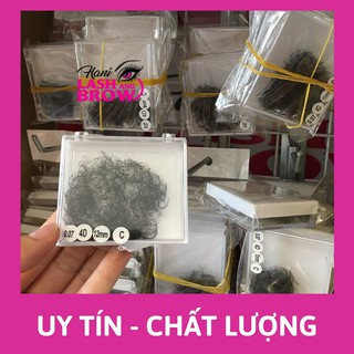 Mi fan 4D [Hàng loại 1] - Chân keo nhỏ - dễ bắt keo - Mi fan sẵn Hani Lash
