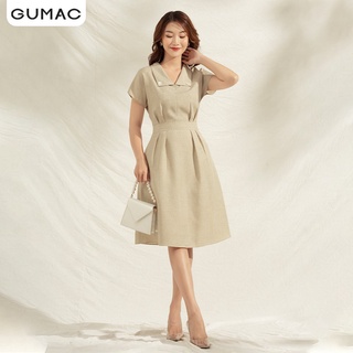 Đầm cổ lật ly mở DA1102 GUMAC