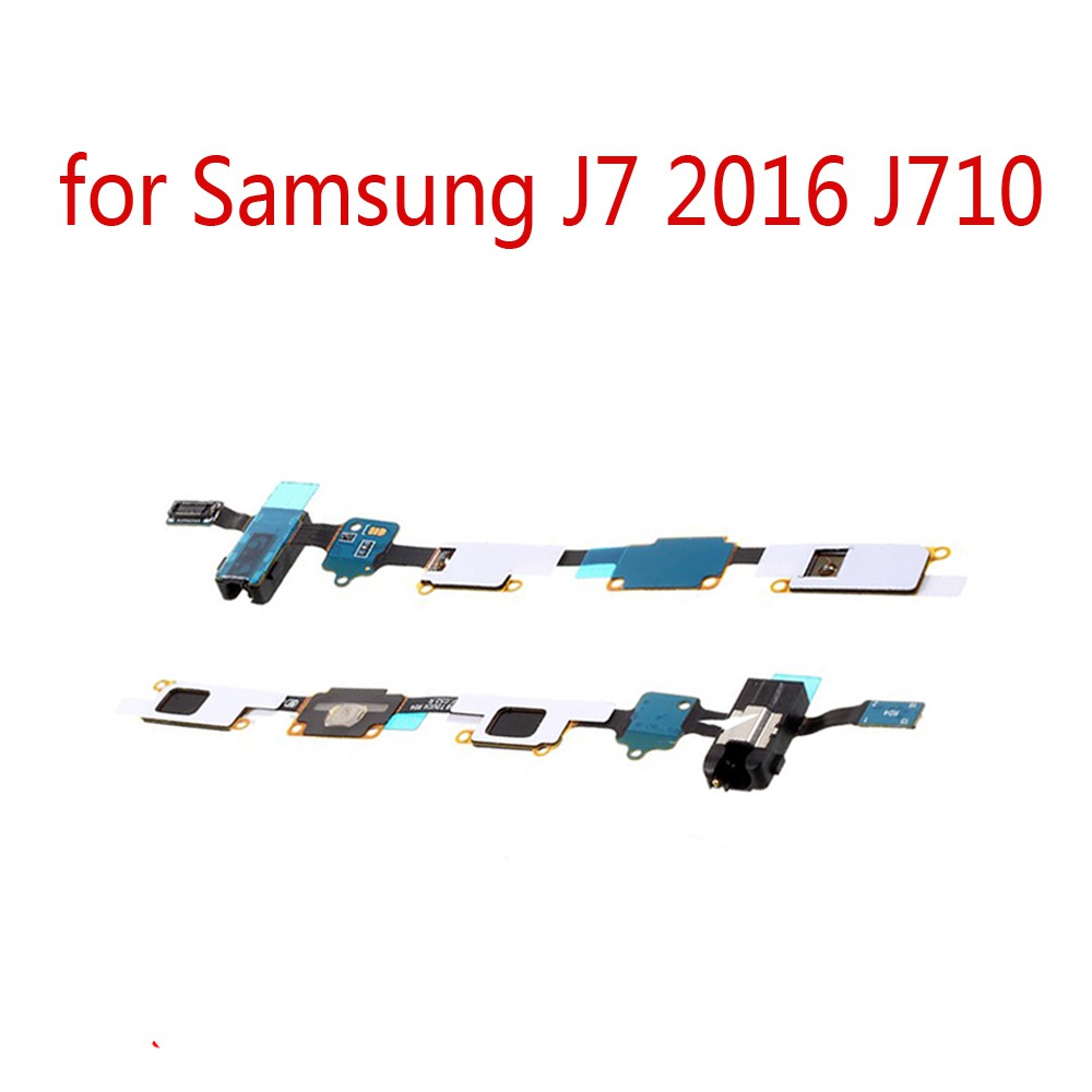 Cáp Tai Nghe Có Nút Home Thay Thế Cho Samsung J7 J710 Galaxy J7 2016 J710F J710H J710Fn