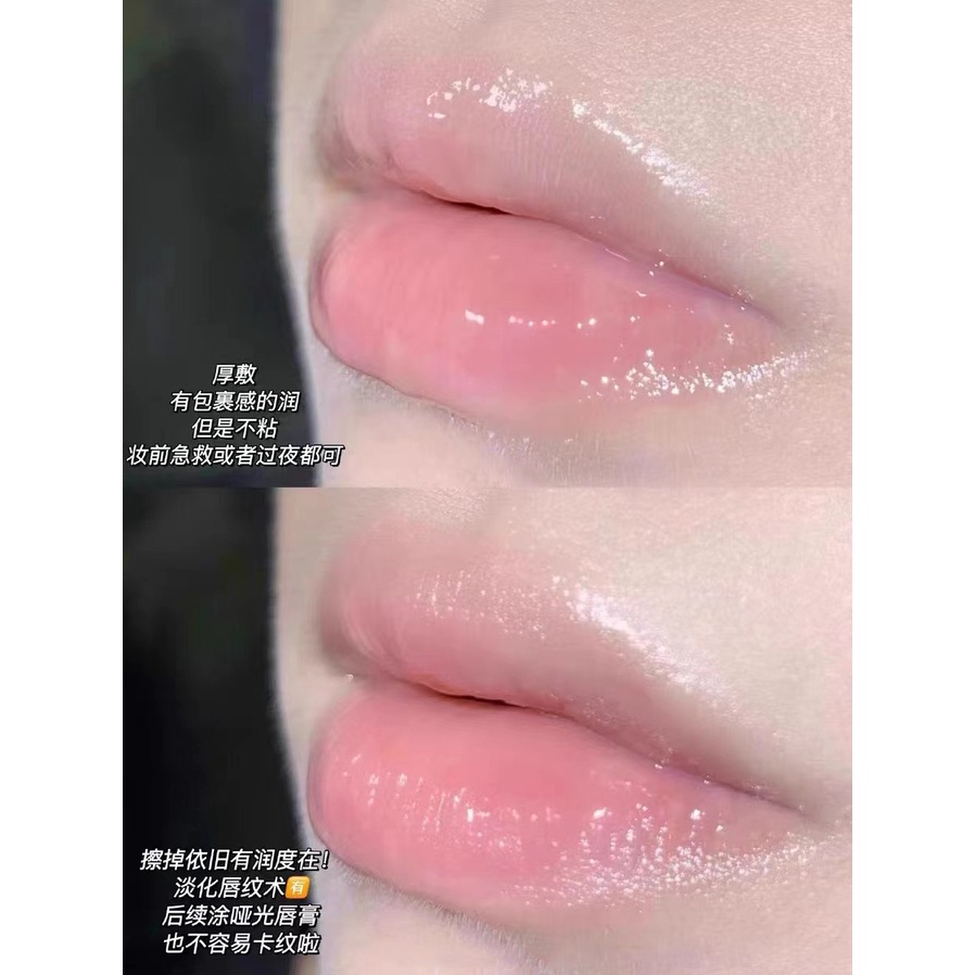 [Hàng mới về] Son Bóng CAPPUVINI dưỡng ẩm môi mềm mịn không khô môi chứa vitamin lên màu đẹp