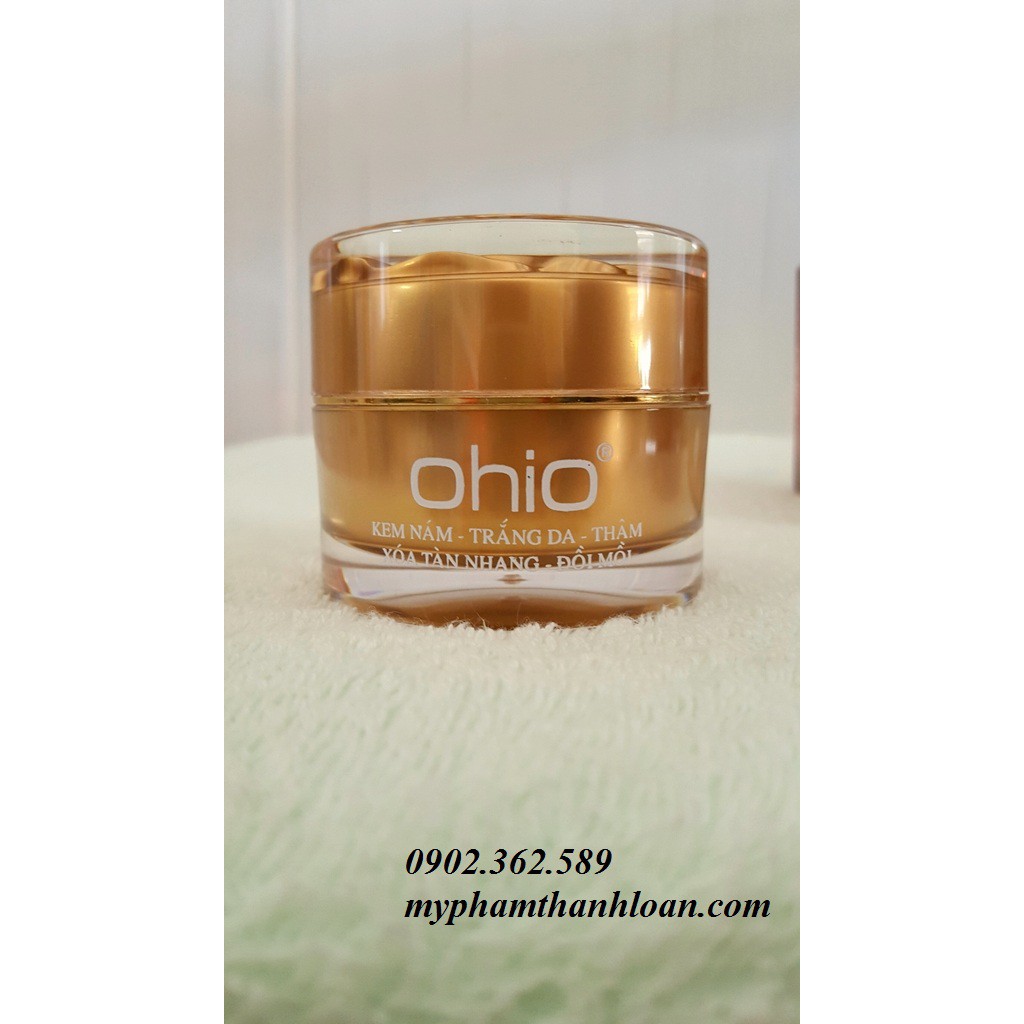 Kem ngừa nám, trắng da, thâm, ngừa tàn nhang 10 tác dụng OHIO Ốc sên New Day (30g)