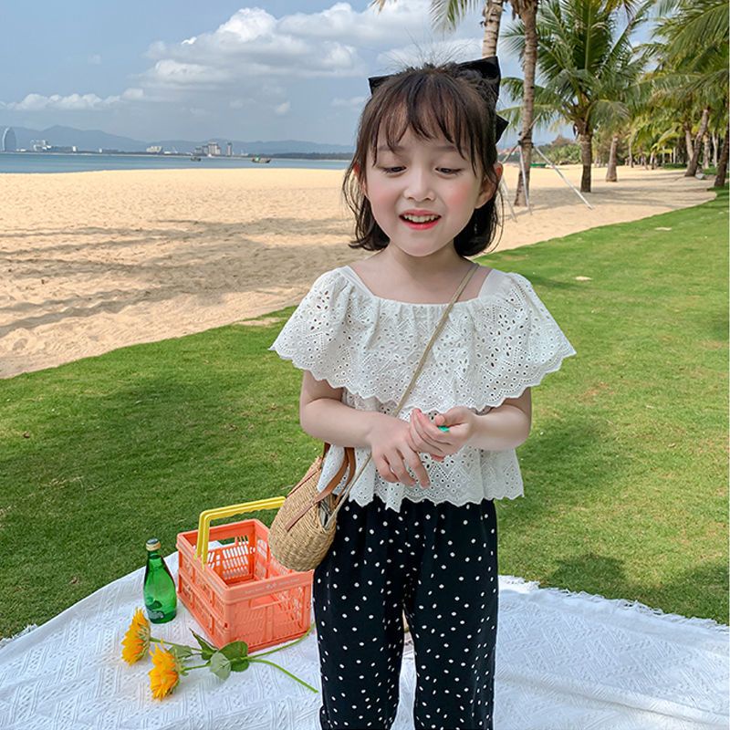 Set Đồ Mùa Hè 5 Món Gồm Áo Tay Cộc Thoải Mái Hợp Thời Trang Cho Bé Gái