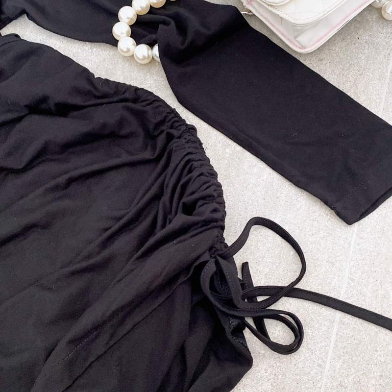 ĐẦM BẸT VAI RÚT DÂY TAY DÀI