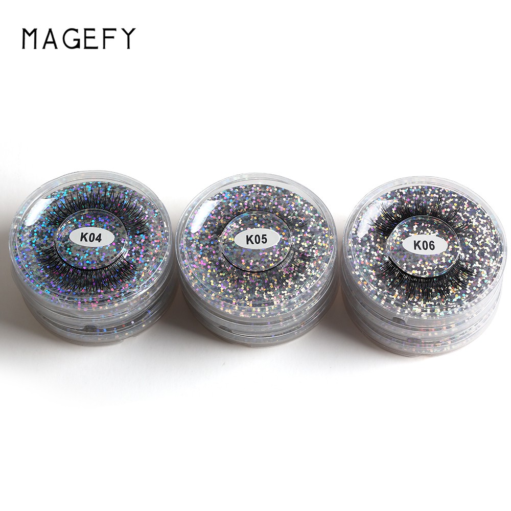Cặp lông mi giả MAGEFY thủ công 3D cho đôi mắt long lanh