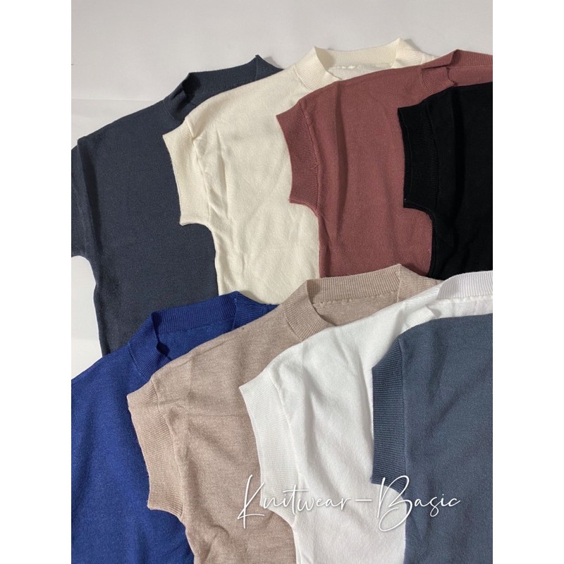 Áo len tay ngắn sale ✅