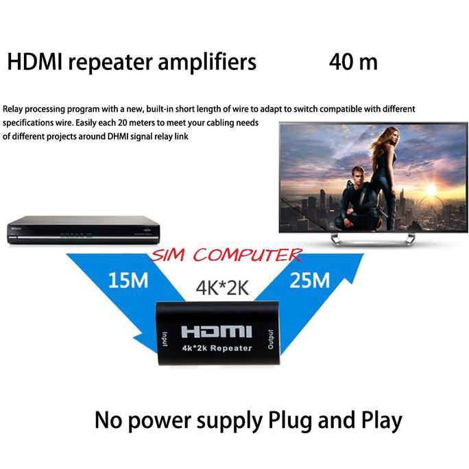 Bộ Khuếch Đại Tín Hiệu Hdmi 40M | BigBuy360 - bigbuy360.vn