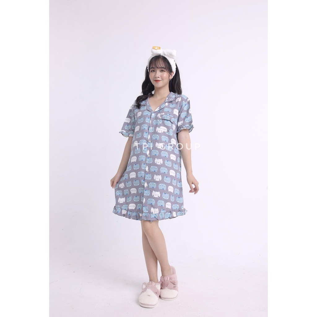 Váy ngủ kate Thái loại đẹp siêu cute