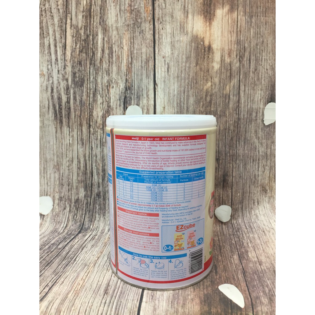[ Date xa 2024] Combo 10 hộp Sữa bột Meiji nhập khẩu số 9 cho bé hộp 800gr