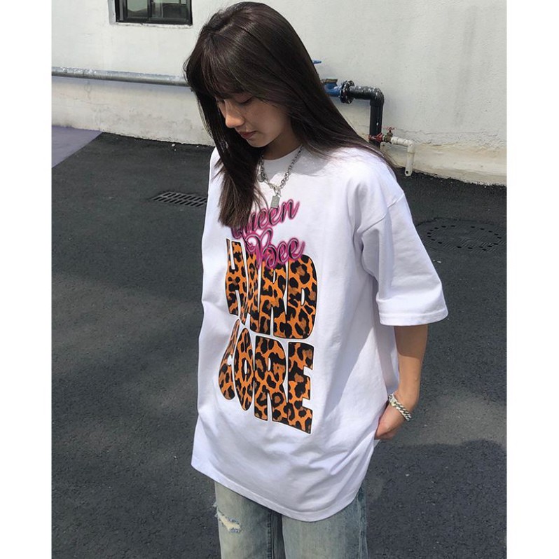 ÁO THUN, ÁO PHÔNG TAY LỠ UNISEX FORM RỘNG OVERSIZE QUEEN BEE NELLY ANIME M807 DH SHOP