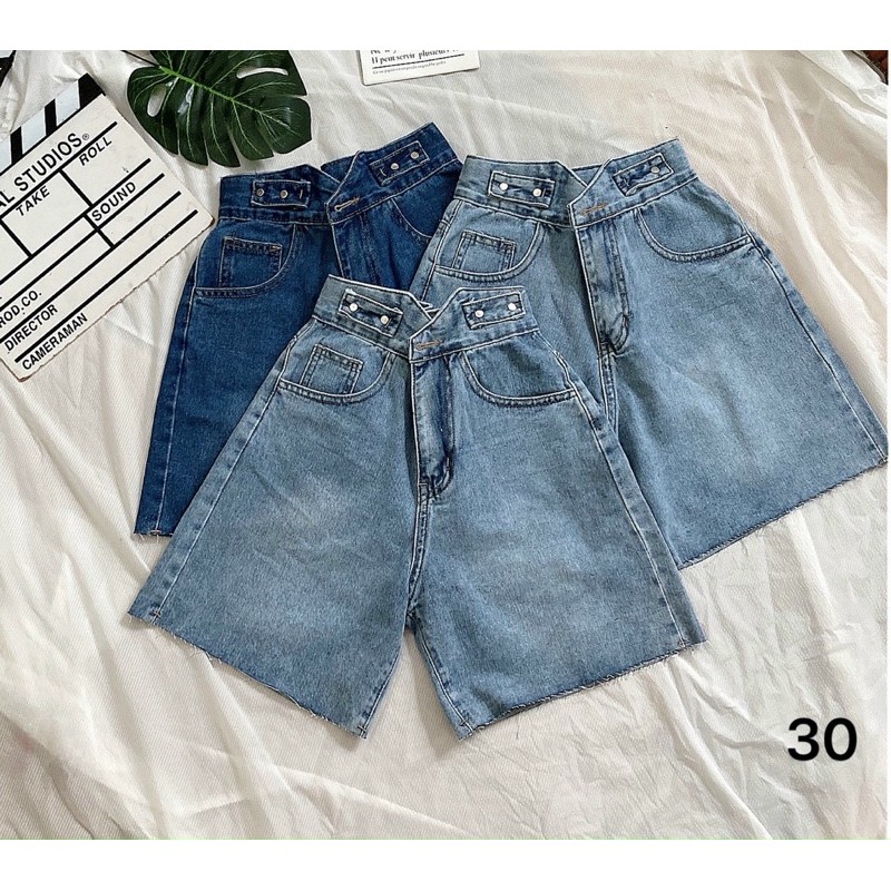 Quần ngố jean nữ size đại lưng kiểu từ 40kg đến 75kg hàng VNXK MS30 thời trang bigsize 2KJean